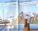 Lake Lucerne Switzerland Poster &amp; Brochure 1959  - £11.66 GBP
