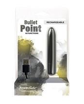 Bullet Point Rechargeable Bullet 10 Functions Black - $16.82