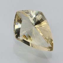 Oregon Sunstone Clear Straw Yellow Faceted Fancy Cut Untreated Gem 8.80 carat - £130.77 GBP