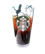 Starbucks RAVEN&#39;S PERCH 2022 Halloween 16 oz Cold Cup *Glow in the Dark* - £16.86 GBP