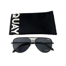 Quay Australia High Key Micro Polarized Sunglasses Black Smoke - $83.16