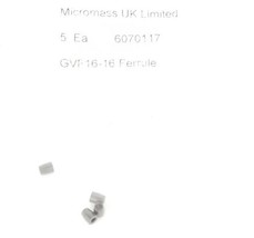 LOT OF 4 NEW MICROMASS GVF16-16 FERRULES GVF1616, 6070117 - £16.43 GBP