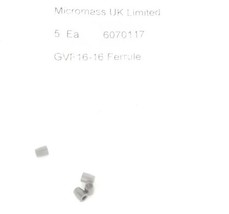 LOT OF 4 NEW MICROMASS GVF16-16 FERRULES GVF1616, 6070117 - $20.95