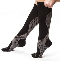 XL Compression socks knee high feet leg pain relief men size 12 + women 13.5 - £10.38 GBP