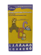 Cricut Shapes Cartridge POOH FONT SET #29-0536 Piglet Eeyore Tigger Hunn... - £7.77 GBP