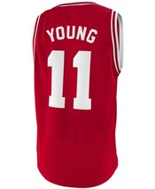 Trae Young College Custom Basketball Jersey Sewn Maroon Any Size image 2