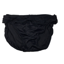 Vtg Henson Kickernick Panties Sz 5 36 Black Sheer Nylon Lace Rear Seam Hi leg - £10.93 GBP