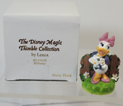 Daisy Duck Disney Magic Thimble Collection Figurine by Lenox 1998 Figuri... - £7.32 GBP