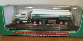 hess miniature 1998 tanker truck collectors W/Box - $14.40