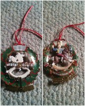 2003 The White House Christmas Ornament Rocking Horse Moving Train  - $9.99