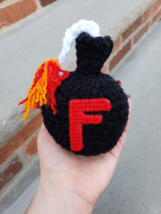 Crocheted F Bomb-adult gag gift - £6.35 GBP