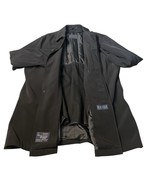 Vintage Ralph Lauren Rain Coat Jacket Mens Extra Large Black Preppy Gorp... - $102.09 CAD