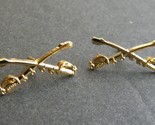 Army Infantry Sabres Insignia Collar Lapel Pin Set of two (2) MINI Pins ... - $9.44