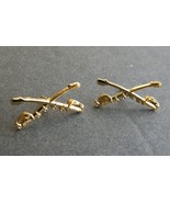 Army Infantry Sabres Insignia Collar Lapel Pin Set of two (2) MINI Pins ... - £7.48 GBP