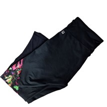 Fabletics Women&#39;s Yoga Pants Size Small Black Multicolor Geometric Workout - $19.81