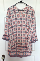 Cato Floral Print Women&#39;s Top - Pink and Blue Size L - $15.10
