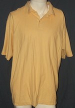 LL Bean Yellow Large Regular Men's Polo Shirt - $13.29