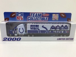 2000 Indianapolis Colts NFL Limited Edition Semi Truck Trailer White Rose - $29.99