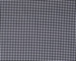 Cotton Gingham 1/8&quot; Plaid Charcoal Fabric Print by Yard D140.24 - $12.95