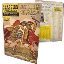 Rare Vintage 1964 Julius Caesar William Shakespeare - Classic Illustrate... - $29.00