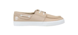Timberland Men Moccassin - 10 US EU 44 Beige Designer Slip-On Loafers New - $2,069.03 MXN