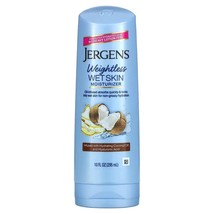 JERGENS Wet Skin Body Moisturizer with Refreshing Oil, Coconut, 10 Oz, Pack of 2 - £34.36 GBP