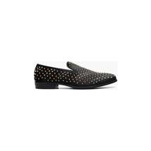 Stacy Adams Sabert Colorful Spike And Stud Slip On Black Multi 25612-009 image 7