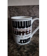 WWW. Coffee Cream &amp; Sugar .COM Cup Mug C13 - £6.92 GBP