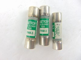 Fusetron FRN-3 Fuse Lot Of 3 - £11.65 GBP