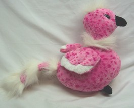 Ganz PINK &amp; WHITE CHERRY BLOSSOM BIRD 9&quot; Plush STUFFED ANIMAL Toy Webkinz - £11.62 GBP