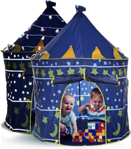 Limitlessfunn Kids Play Tent with Star Lights &amp; Carrying Case [ Pop up Portable  - £28.28 GBP