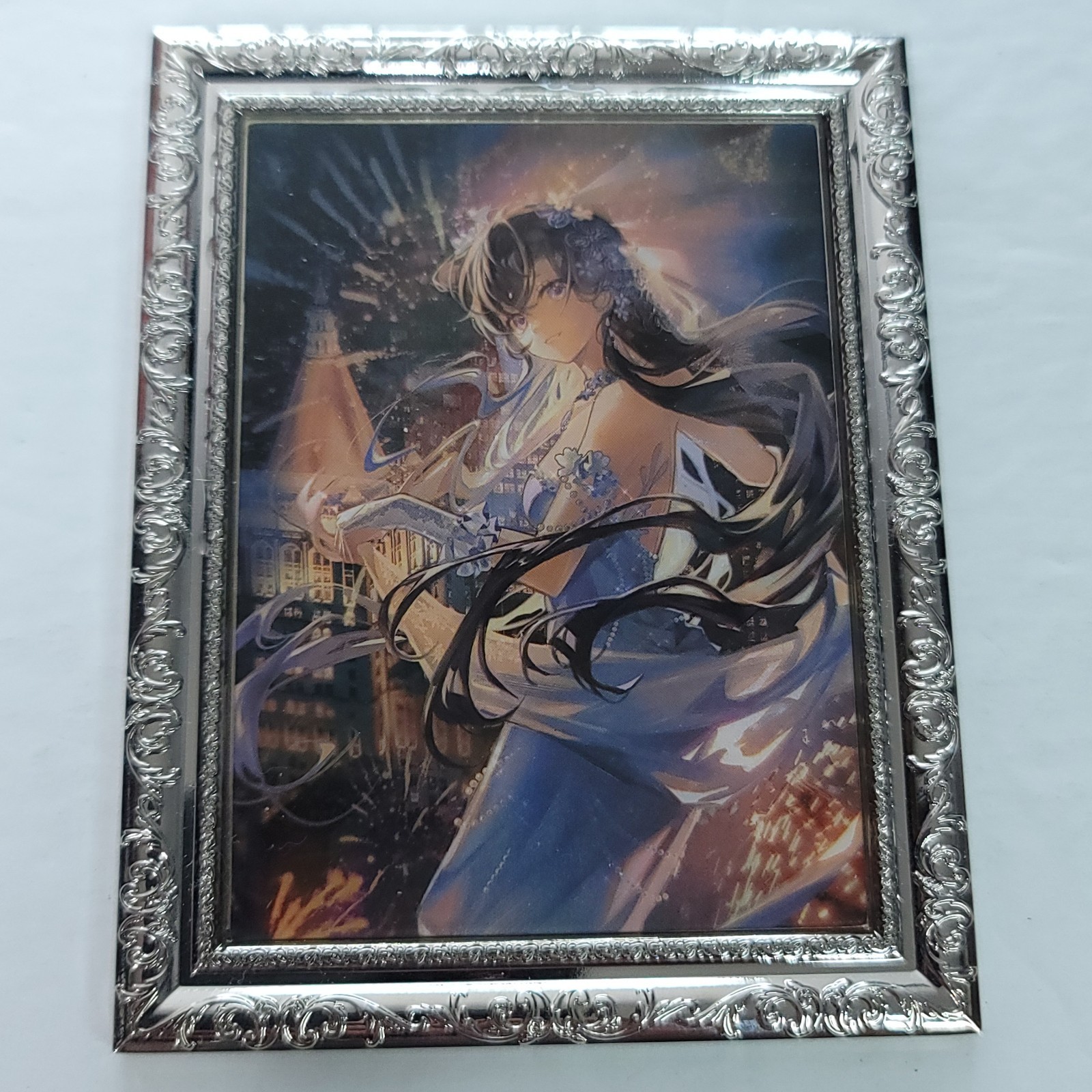 Kiana Kaslana Waifu Anime Girl Trading Card Silver Heavy Metal 3&quot; x 4&quot; - $21.77