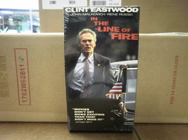 L42 In The Line Of Fire Clint Eastwood Columbia 1993 Vhs Tape Used In Box - £2.96 GBP