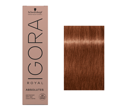 Schwarzkopf IGORA ROYAL Absolutes Hair Color, 7-560 Medium Blonde Gold Chocolate