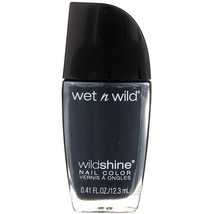 Wet n Wild Wild Shine Nail Color, 485D Black Creme - $6.23