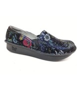 New Alegria Debra Floral Leather Professional Clog EU 41 US Size 10.5-11 - $54.53 CAD