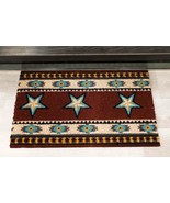 Southwestern Patterns Western Stars Coir Coconut Fiber Floor Mat Doormat... - £24.48 GBP