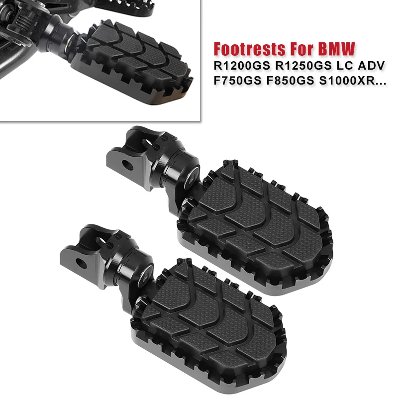 1200gs r1250gs footrest footpeg for bmw r1200 r1250 gs lc adv 2013 2023 foot rests foot thumb200