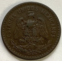 1916 Mo Mexico 5 Centavos Coin Mexico City Mint Better Date - £19.55 GBP
