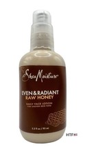 Shea Moisture EVEN &amp; RADIANT Raw Honey Daily Face Lotion 3.2oz Uneven Skin Tones - £23.64 GBP