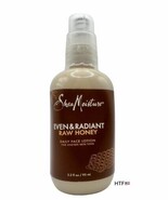 Shea Moisture EVEN &amp; RADIANT Raw Honey Daily Face Lotion 3.2oz Uneven Sk... - $40.60 CAD