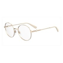 Moschino Love MOL617/TN 0B4E 00 White/Gold 51mm Eyeglasses New Authentic - $73.49