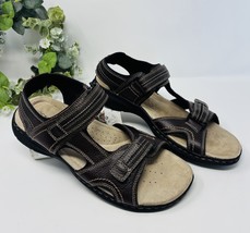 Dockers Men’s Size 11 Brown Sandal Casual Comfort Outdoor Sport Adjustable - $24.06 CAD
