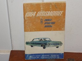 Vintage 1964 Oldsmobile Owner Operating Manual - $221.44 MXN