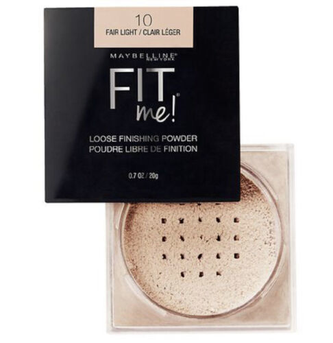 New Maybelline New York Fit Me Loose Finishing Powder .7oz 10 FAIR/LIGHT - $13.53