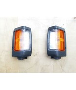 Black Corner Side Signal Lamp Light Fits For Nissan D21 Pickup 1990-97 Pair - $40.09