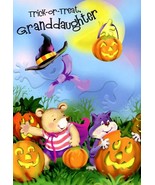 Trick-or-Treat Granddaughter - Halloween Greeting Card - 02649 - $54.54 MXN