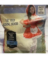 Lil&#39; Little Red Riding Hood Child Girls Size 4-6 Storybook Costume - £13.51 GBP