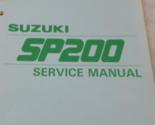 1991 Suzuki Motor SP200 Service Shop Manual 99500-41072-03E OEM - $19.99