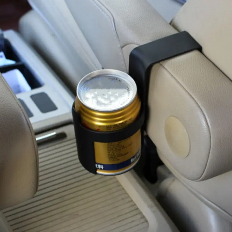 Car Cup Holder Door Mount Hook - Auto Interior Water Bottle Storage Organizer - £11.14 GBP